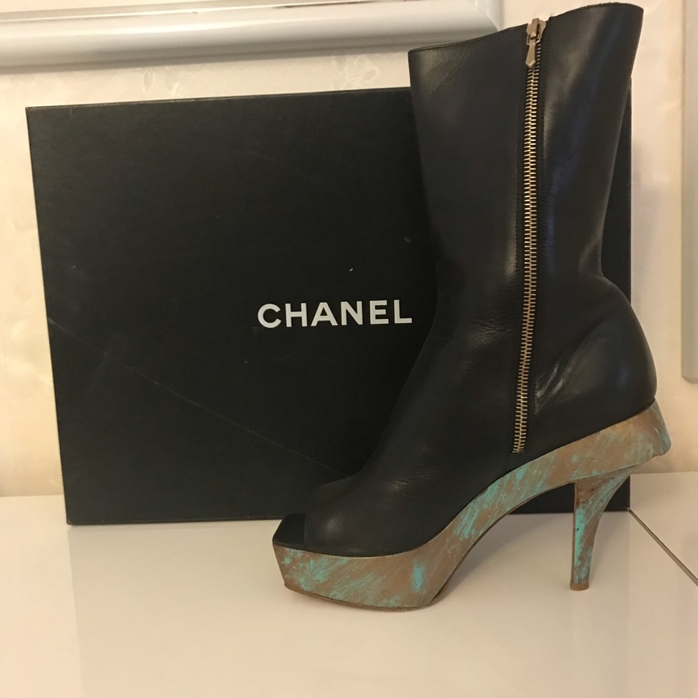 Chanel Runway Ankle Boots